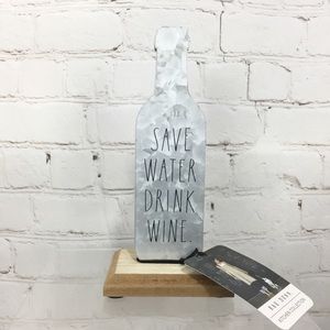 🚨FLASH SALE🚨Rae Dunn “SAVE WATER DRINK WINE” sign